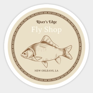 River's Edge Fly Shop Sticker